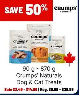Ren’s Pets Depot Crumps' Naturals Dog & Cat Treats offer