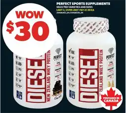 Real Canadian Superstore PERFECT SPORTS SUPPLEMENTS offer
