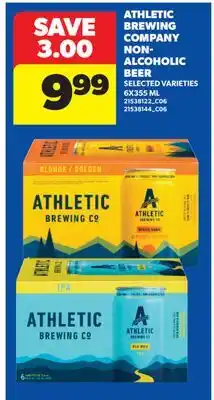 Real Canadian Superstore ATHLETIC BREWING COMPANY NON-ALCOHOLIC BEER offer