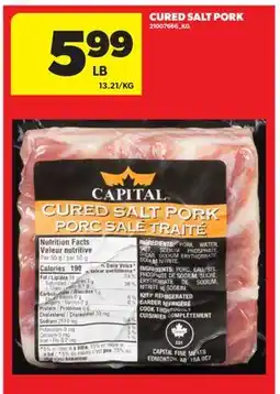 Real Canadian Superstore CURED SALT PORK offer