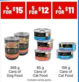 Ren’s Pets Depot Purina Pro Plan Cans of Dog & Cat Food offer