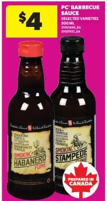 Real Canadian Superstore PC BARBECUE SAUCE offer