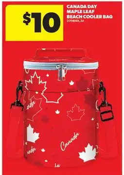 Real Canadian Superstore CANADA DAY MAPLE LEAF BEACH COOLER BAG offer