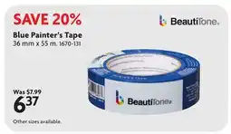 Home Hardware Blue Painter's Tape offer