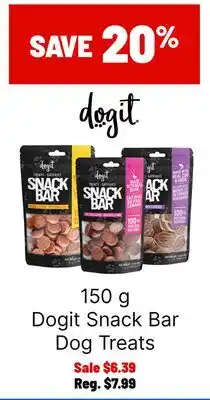 Ren’s Pets Depot Dogit Snack Bar Dog Treats offer