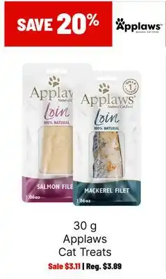 Ren’s Pets Depot Applaws Cat Treats offer