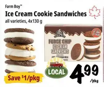 Farm Boy Farm Boy Ice Cream Cookie Sandwiches offer