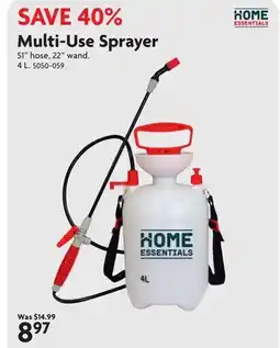 Home Hardware Multi-Use Sprayer offer