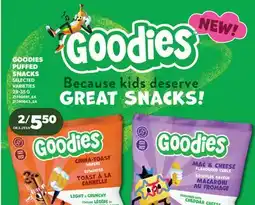 Real Canadian Superstore GOODIES PUFFED SNACKS offer