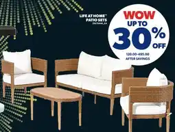 Real Canadian Superstore LIFE AT HOME PATIO SETS offer