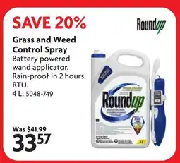Home Hardware Grass and Weed Control Spray offer