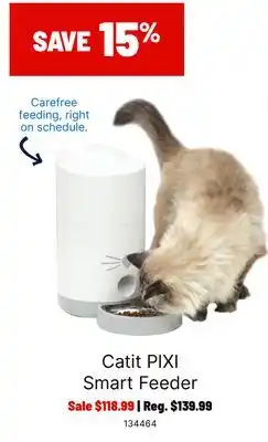 Ren’s Pets Depot Catit PIXI Smart Feeder offer