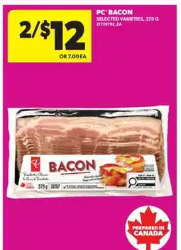 Real Canadian Superstore PC BACON offer