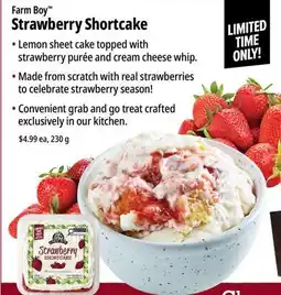 Farm Boy Farm Boy Strawberry Shortcake offer