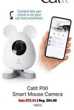 Ren’s Pets Depot Catit PIXI Smart Mouse Camera offer