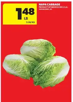 Real Canadian Superstore NAPA CABBAGE offer
