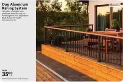 Home Hardware Duo Aluminum Railing System offer