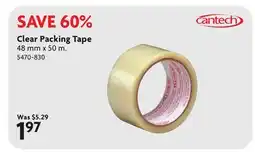 Home Hardware Clear Packing Tape offer