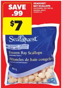 Real Canadian Superstore SEAQUEST BAY SCALLOPS, 100-150/LB offer