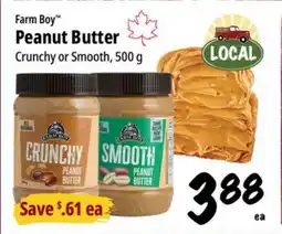 Farm Boy Farm Boy Peanut Butter offer