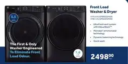 Home Hardware GE Front Load Washer & Dryer offer