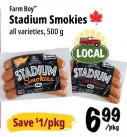 Farm Boy Farm Boy Stadium Smokies offer