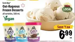 Farm Boy Farm Boy Oat-Rageous Frozen Desserts offer