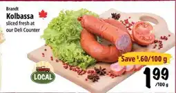 Farm Boy Brandt Kolbassa offer