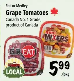 Farm Boy Red or Medley Grape Tomatoes offer