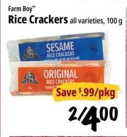 Farm Boy Farm Boy Rice Crackers offer