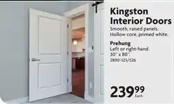 Home Hardware Kingston Interior Doors offer