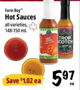 Farm Boy Farm Boy Hot Sauces offer