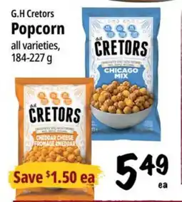 Farm Boy G. H Cretors Popcorn offer
