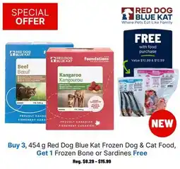 Ren’s Pets Depot Red Dog Blue Kat Frozen Dog & Cat Food offer
