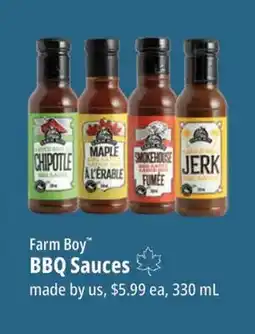 Farm Boy Farm Boy BBQ Sauces offer