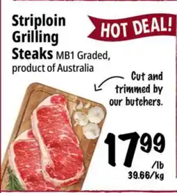 Farm Boy Striploin Grilling Steaks offer