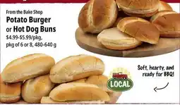 Farm Boy From the Bake Shop Potato Burger or Hot Dog Buns offer