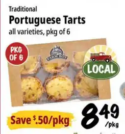 Farm Boy Traditional Portuguese Tarts offer