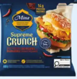 Walmart Mina Supreme Crunch spicy chicken burgers offer