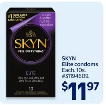 Walmart SKYN Elite condoms offer