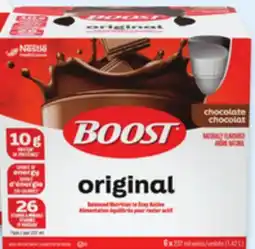 Walmart BOOST meal replacement drinks offer