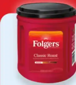 Walmart Folgers ground coffee offer