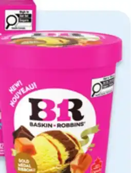 Walmart Baskin-Robbins ice cream tubs or novelties offer