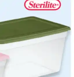 Walmart Sterilite 55L Clear storage tote offer