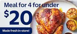 Walmart Meal for 4 offer