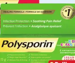 Walmart Polysporin ointment or cream offer