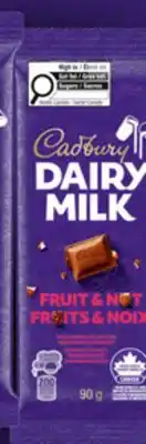 Walmart CADBURY DAIRY MILK chocolate bar offer