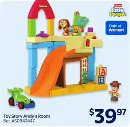 Walmart Toy Story Andy's Room offer