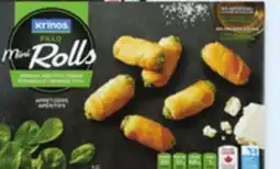 Walmart Krinos fillo mini rolls offer