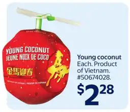 Walmart Young coconut offer